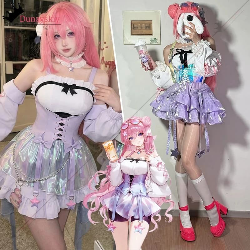 Doro Dorothy Anime Ni*kke Cosplay Costume Dorocat New Women's Sweet Maid Uniform Halloween Carnival Theme Party Dress Up