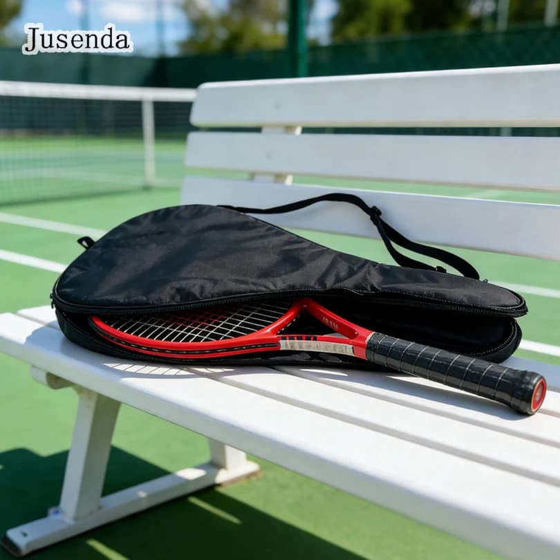 Professional Tennis Rack Bag, Waterproof, Portable, Protective Case for Racket, Unisex Shoulder Bag
