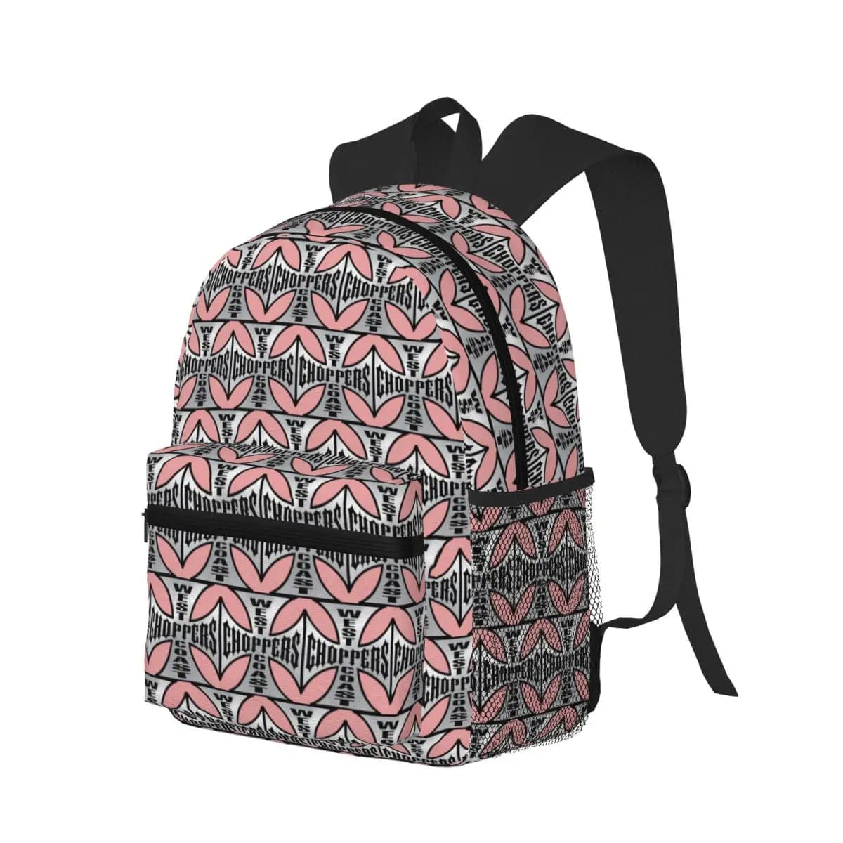 Zaino per studenti personalizzato West Coast Iron Cross Choppers Borsa da scuola Zaino da viaggio per escursionismo per uomo Donna Borsa a tracolla Bookbag