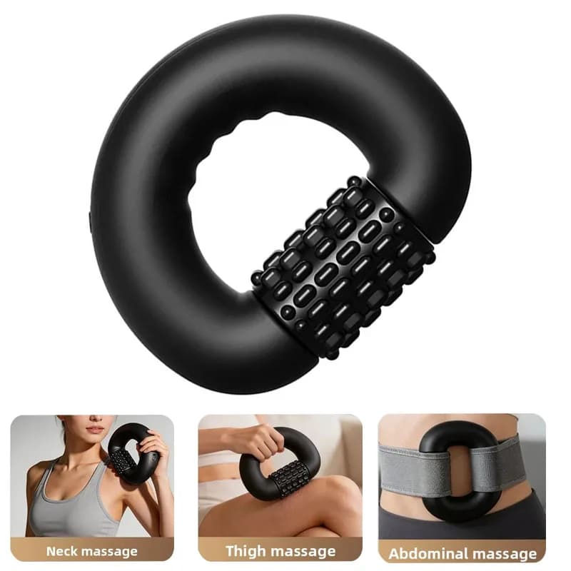 Massage Roller Gun Deep Tissue Percussion Muscle Massager Electric Rechargeable Muscle Repair PainRelief for Neck Shoulder Waist