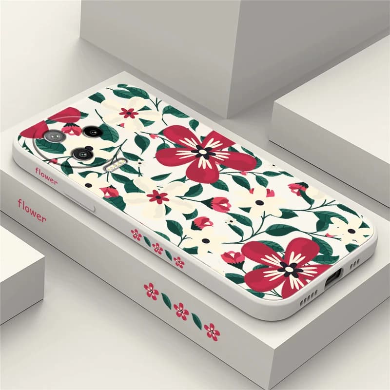 Custodia per telefono per Infinix Smart 10 Plus Flower Cover antiurto per Infinix Smart 8 HD 9 8 Pro Custodia morbida in silicone TPU opaco