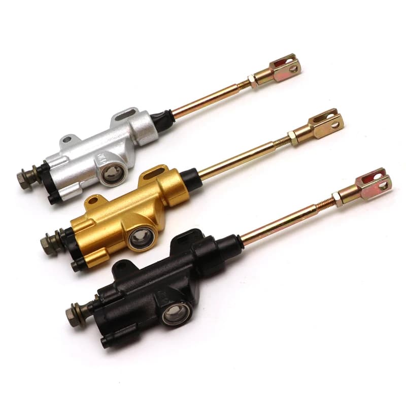 Pompa pompa freno idraulica a pedale posteriore per moto Dirt Pit Bike ATV