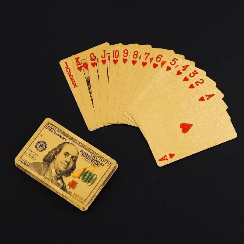 Carte da gioco, carte da gioco impermeabili e carte da poker flessibili con scatola, ideali per feste,/Giorno del Ringraziamento/Regalo di Natale