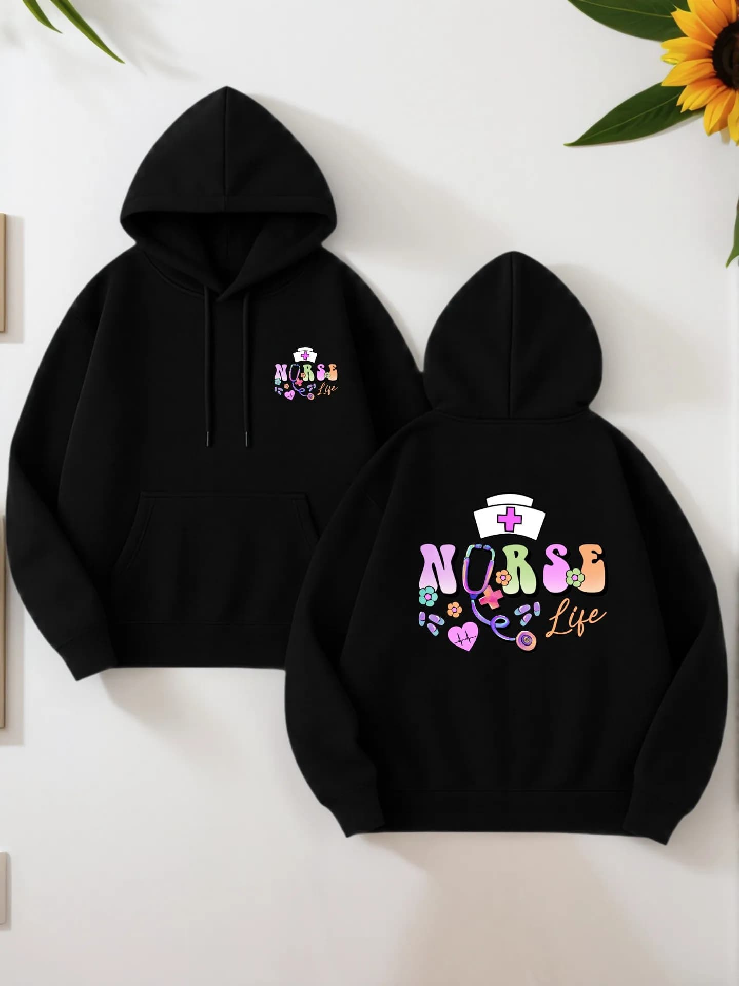 Felpa con cappuccio grafica da uomo, lettera - Felpa con cappuccio pullover con stampa, stile streetwear, tessuto morbido, per giovani uomini, da indossare tutti i giorni