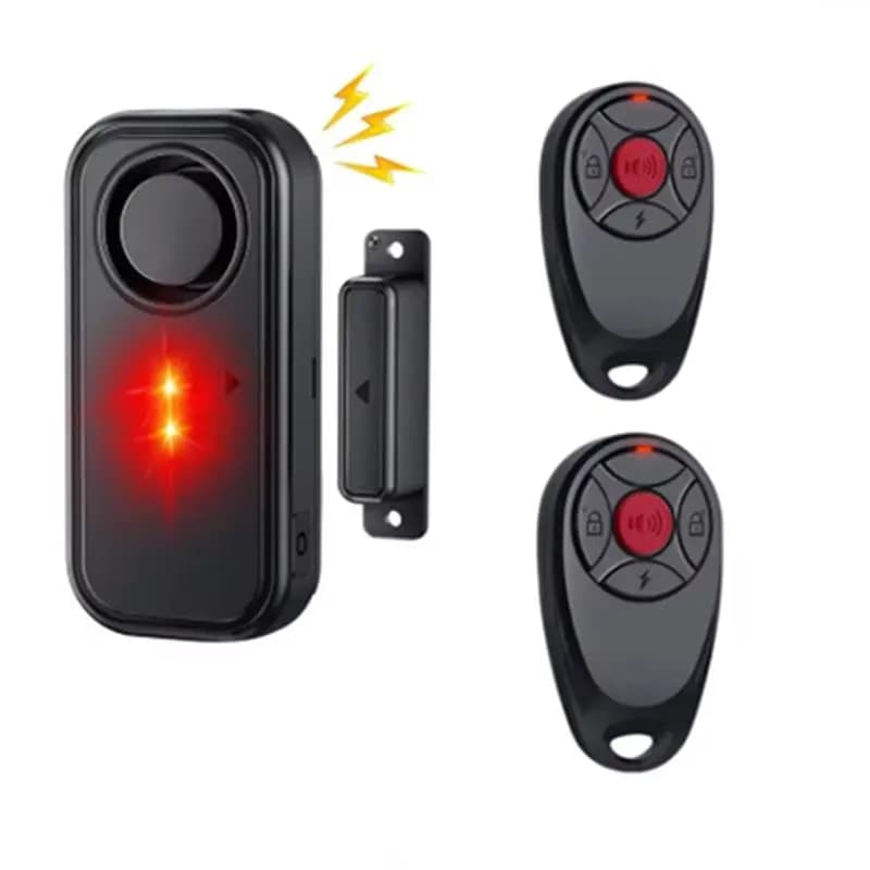 【PRODOTTO INDISPENSBILE】Sensore di Allarme Magnetico Wireless per Porte e Finestre Esterne, Antifurto, Monitoraggio Impermeabile per la Sicurezza Domestica