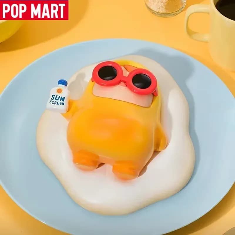 POP MART PUCKY EGG BEANIE Series Blind Box Toys Anime Action Figure Guess Bag Ornament Figurines Home Decor Dolls Model Girls