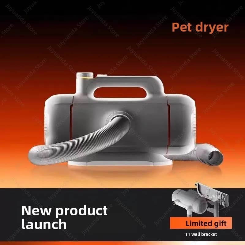 Pet Blower T1 Dual-Motor Negative Ion Hair Dryer for Medium and Large Dogs, Bathing and Hair Dryer