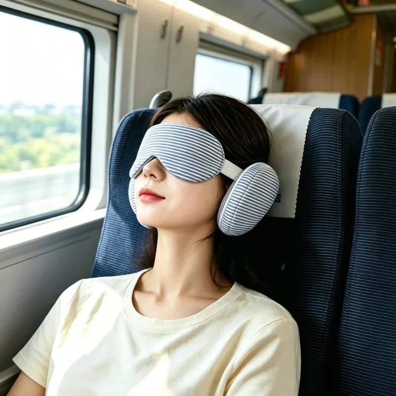 15cm Portable 2 In 1 Neck Eye Mask Plush Toys Multifun U-Shaped Sleeping Mask Travel Eye Office Stuffed Napping Sleeping Pillow