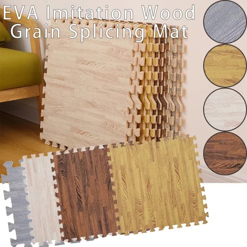 Tappetino da gioco per bambini Piastrelle in schiuma ad incastro Tappetino impermeabile spesso per la sala giochi della scuola materna Gioco di puzzle strisciante sicuro per bambini