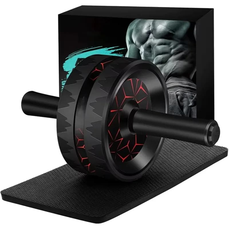 Ab wheel roller for training exercises for core strength from 80 mm to 3 wheels up-to-date sale top with knee pad