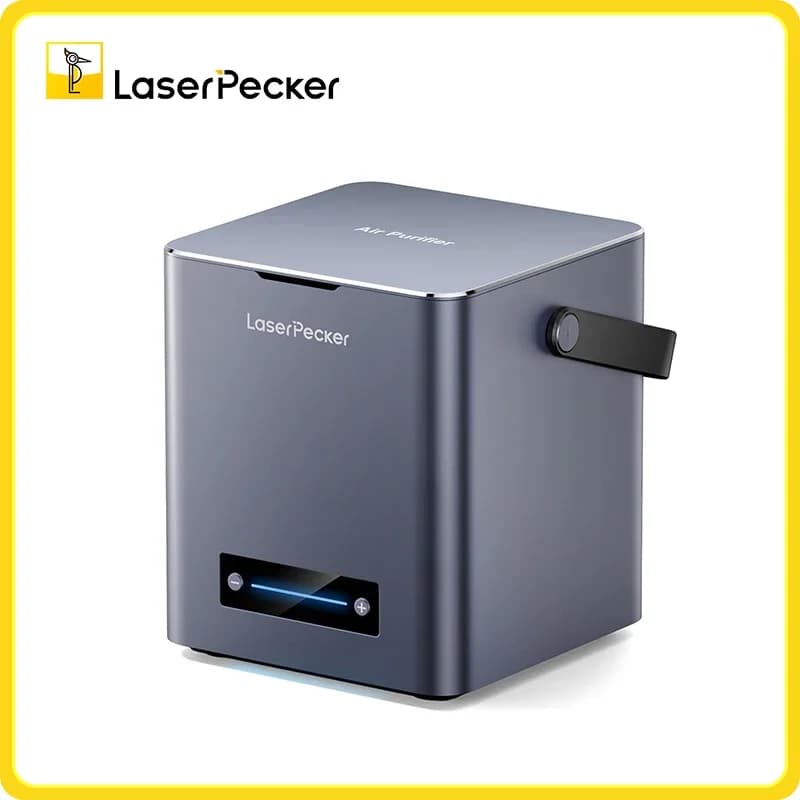 LaserPecker High Efficiency Portable Table Air Purifier Smoke Powder Quick Removal For Laser Cutting/Incision