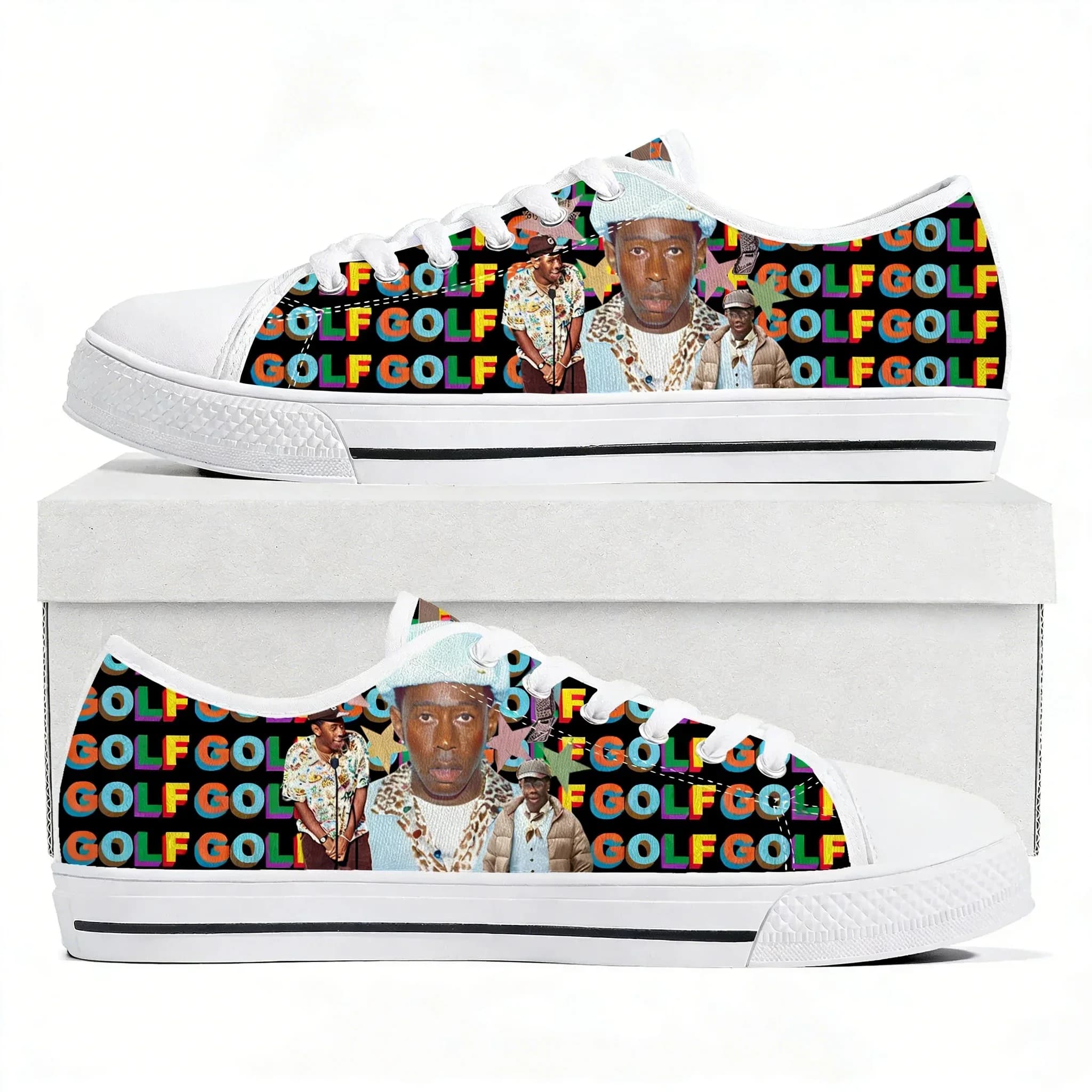 T-Tylers Hip Hop Low Top Sneakers Mens Womens Teenagers High Quality Casual Shoes Versatile Wear-resistant Canvas Shoes