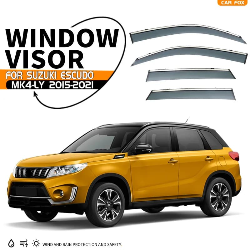 Per Suzuki Escudo 2005-2021 Finestra di Automobile Visiera Tenda Shelter Parabrezza Finestra Laterale Pioggia Parasole Accessori Auto
