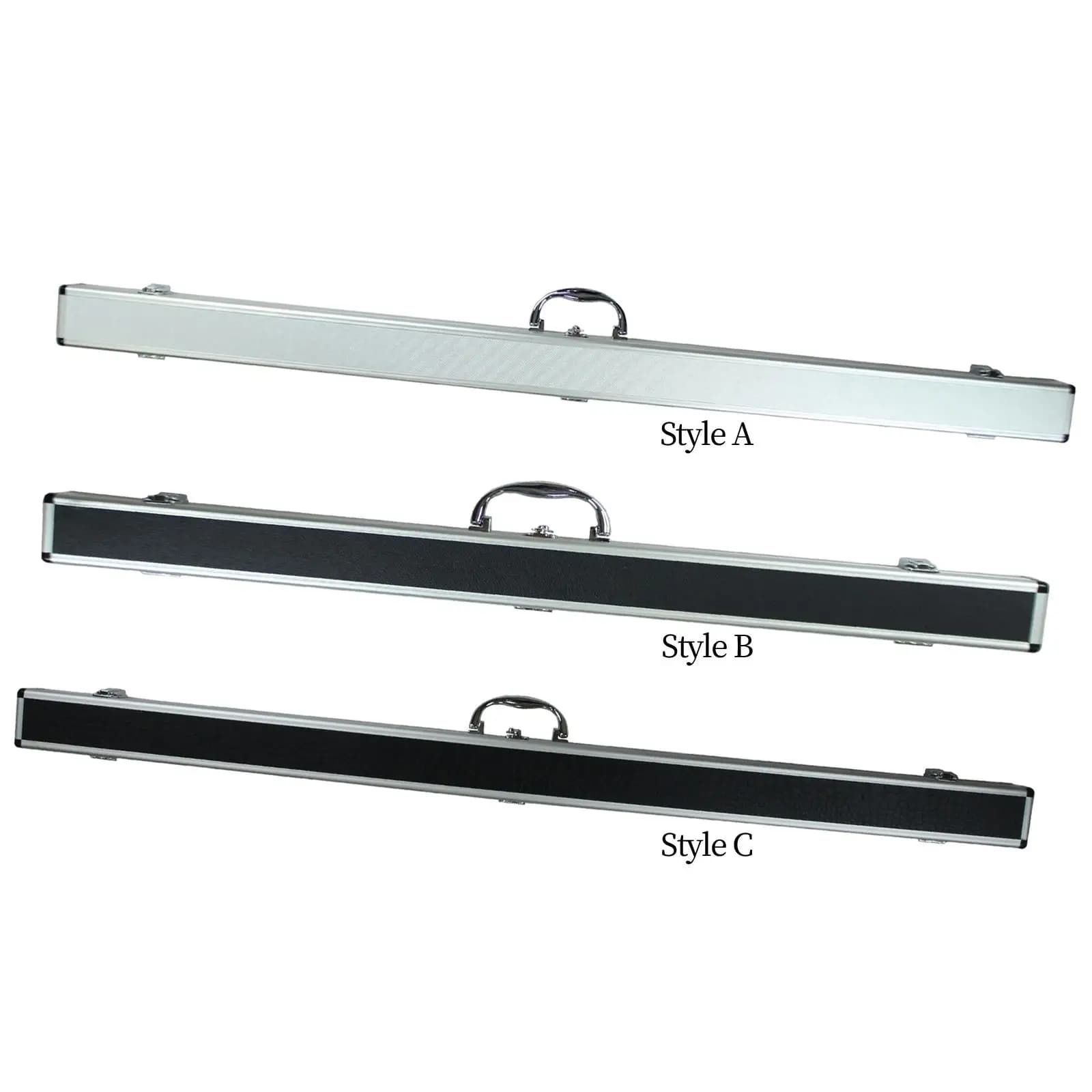 Billiard Pool Rod Carrying Case Lightweight Aluminum Cue Holder Container Handbag for Billiards Training and Storage