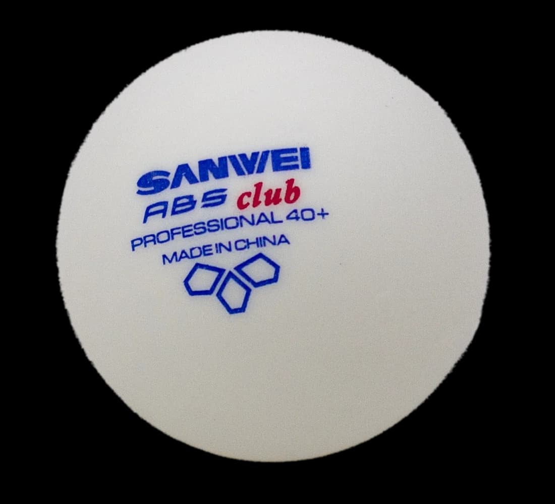 Pallina da ping pong da allenamento SANWEI ABS Club
