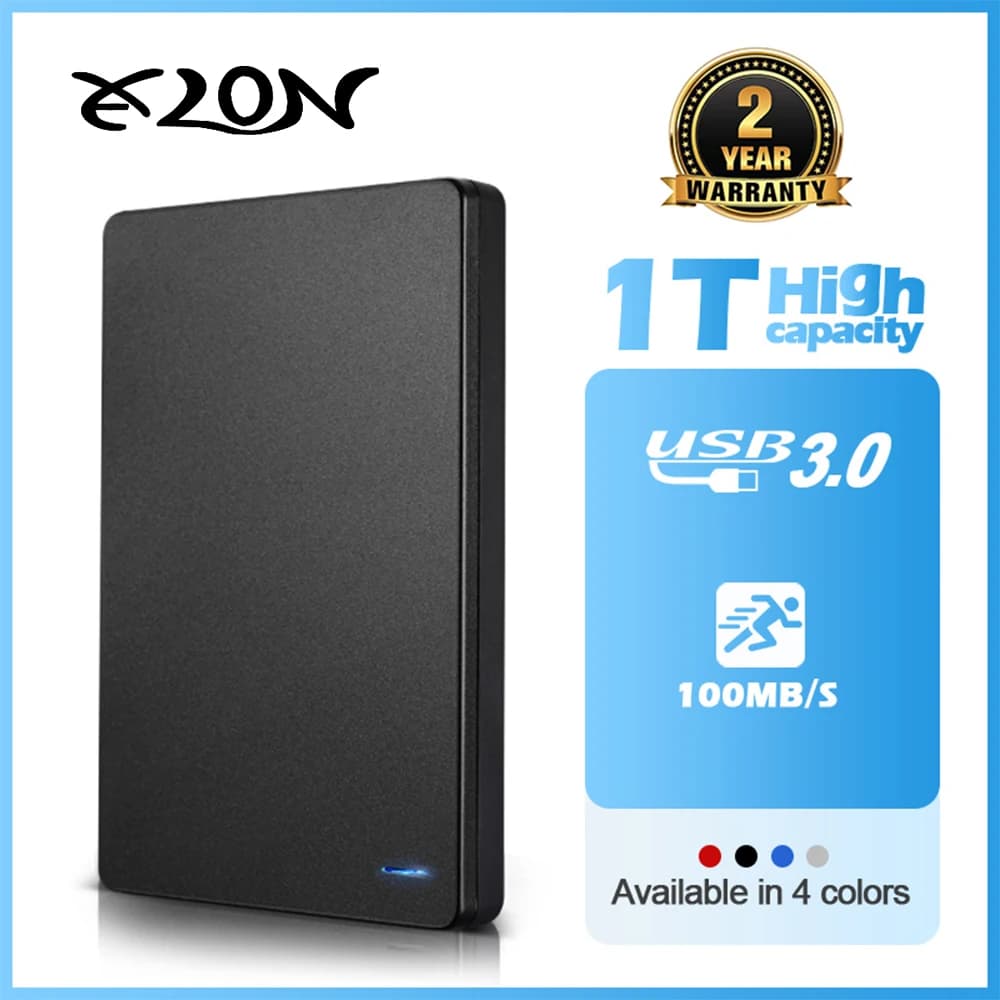 Disco rigido esterno HD portatile, 320 GB, 500 GB, 1 TB, USB 3.0, HDD per PC, MacBook, PS4, PS5, 2,5"