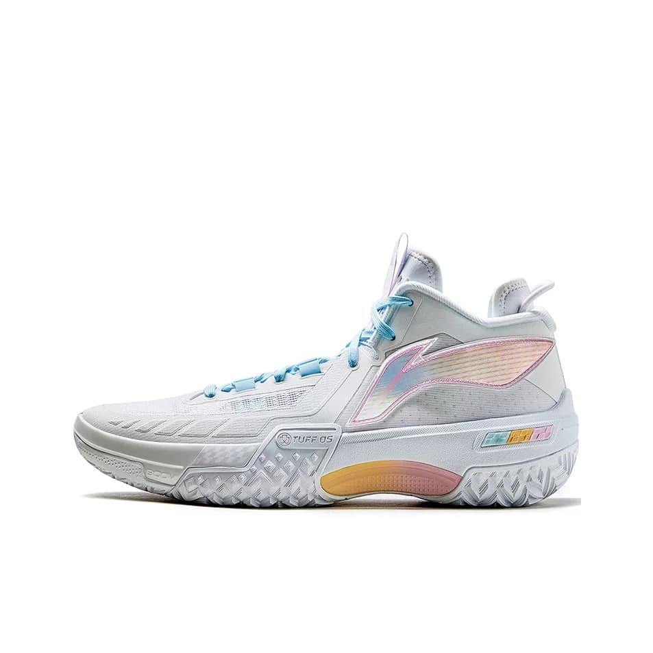 Li Ning Jie Ao Cushioning Slip Resistant Abrasion Resistant Rebound Grip Low top Outdoor Basketball Shoes Men's ABFT035-9