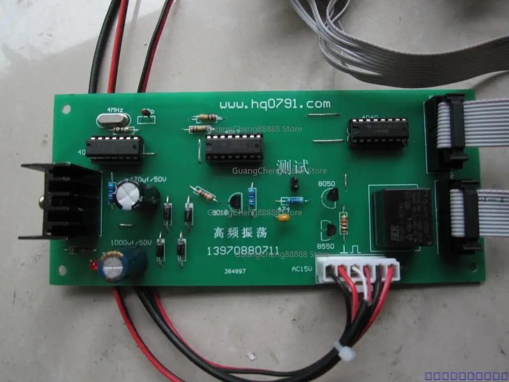 Wire Cutting Accessories, High Frequency Oscillation Board, Power Amplifier Board, Driver, Molybdenum Wire, Guide Wheel