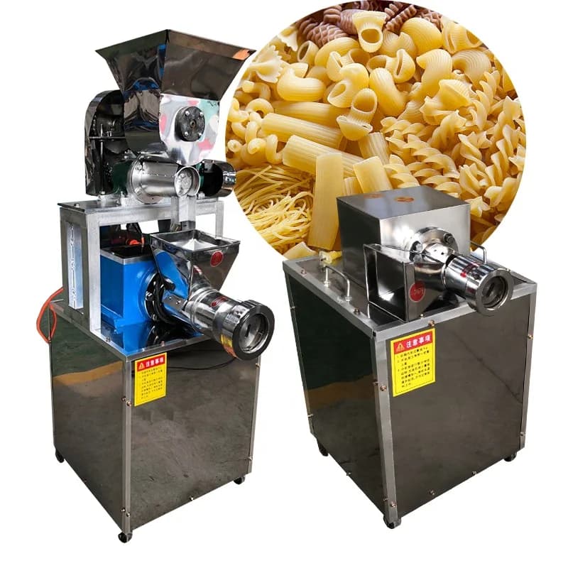 Industrial Microni Pasta Making Machine Manufacture Price Electric Pasta Noodles Making Equipment All in One