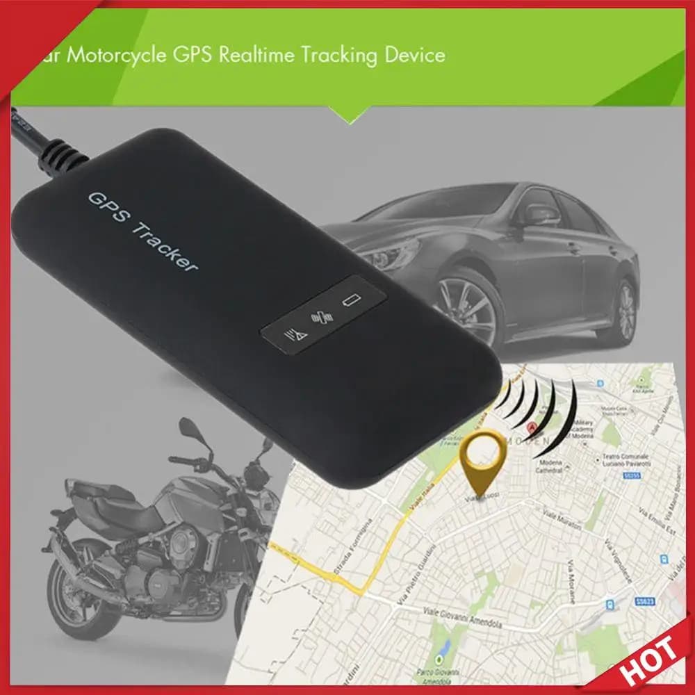 GPS Tracker Mini GT02A for Auto, Real Time Tracking Device, Remote Monitoring, Safe Use and Portable, Support Connections Google Maps