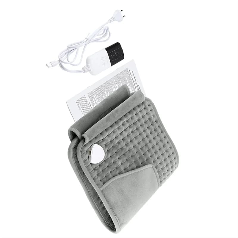 【OFF SHELF】 Cintura di supporto per la vita con coperta per terapia di riscaldamento controllata con tasca 10 impostazioni di temperatura Spina AU