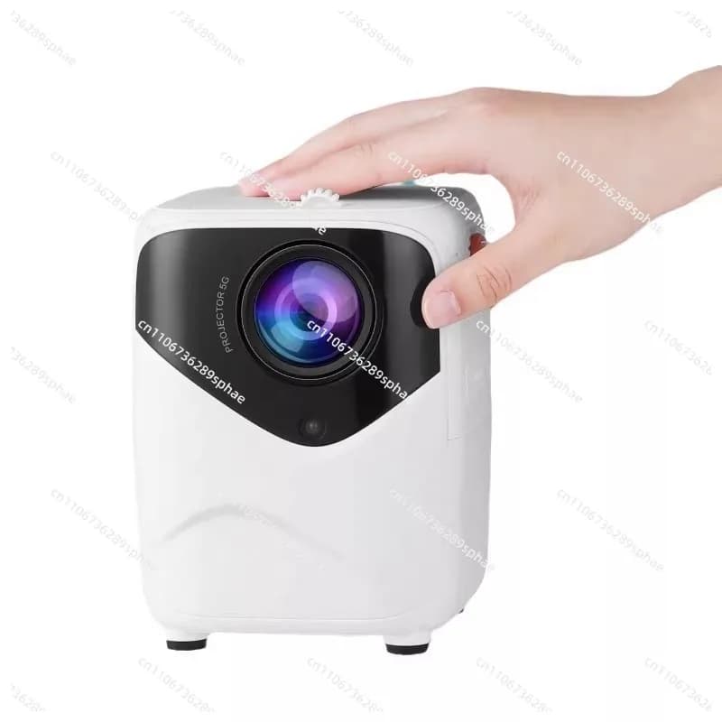 Proiettore wifi per telefono cellulare con proiezione di schermi wireless per camera da letto 4K ad alta definizione per ufficio intelligente