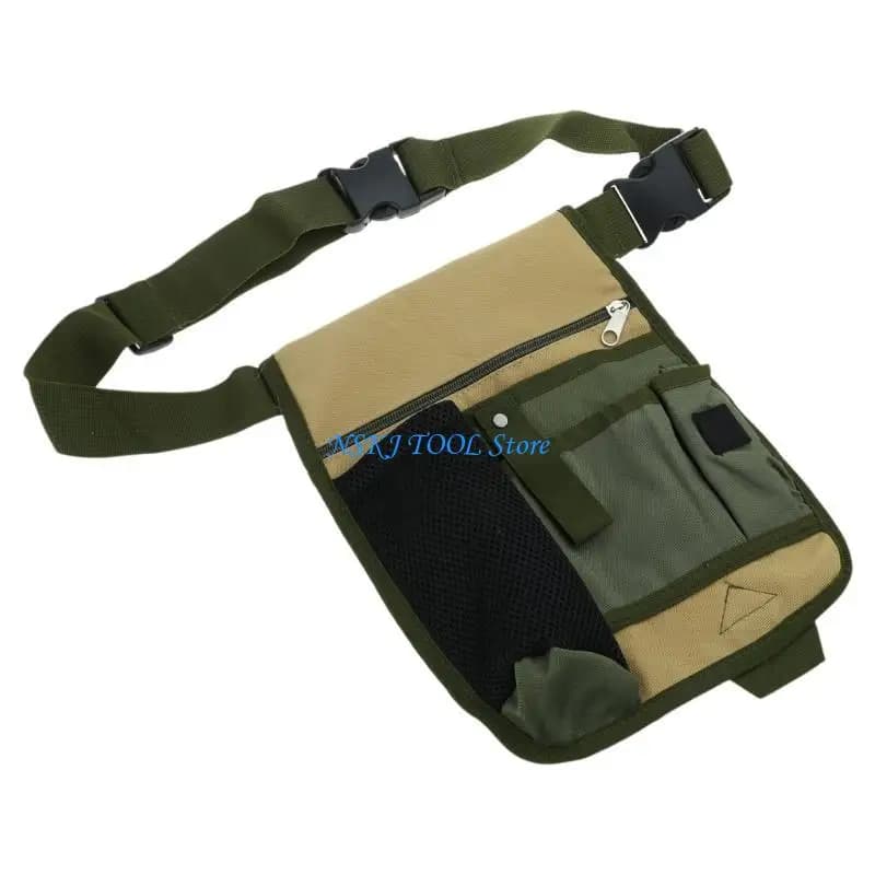 L8RC Borsa per attrezzi Custodia per martello Carpenteria Tasche multiple Cintura per attrezzi Borsa in tessuto Oxford