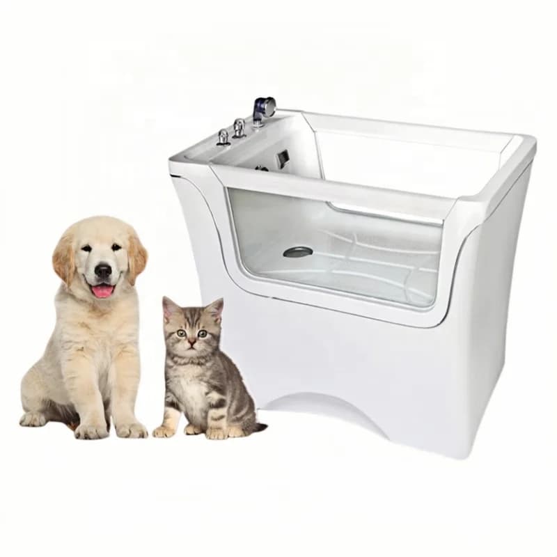 Bestseller Pet Grooming Bathtub SPA Surfing Bathtub With Colourful Light Dog SPA Bathtub For Pet Salon