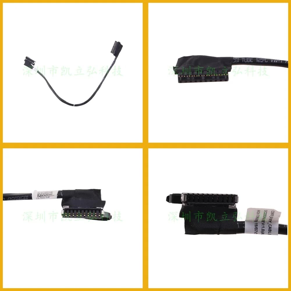 Cavo di Alimentazione DC per Dell E5480 NVKD8 0NVKD8 DC02002NX00, Cavo di Ricarica Batteria Laptop Compatibile