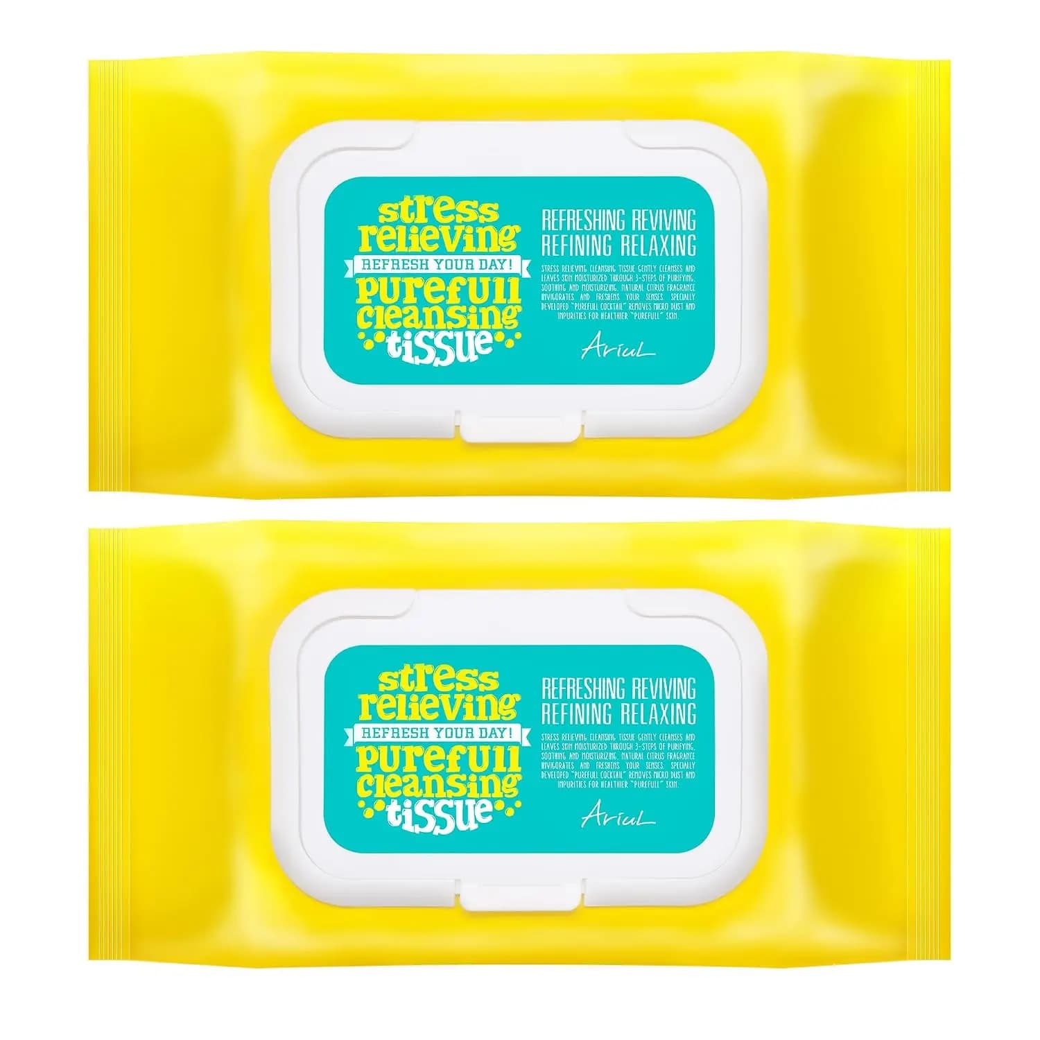 Gentle Makeup Remover Wipes – Hydrating & Soothing, 80 Sheets x 2 Pack, Mild Acidic pH, Non-Sticky Finish