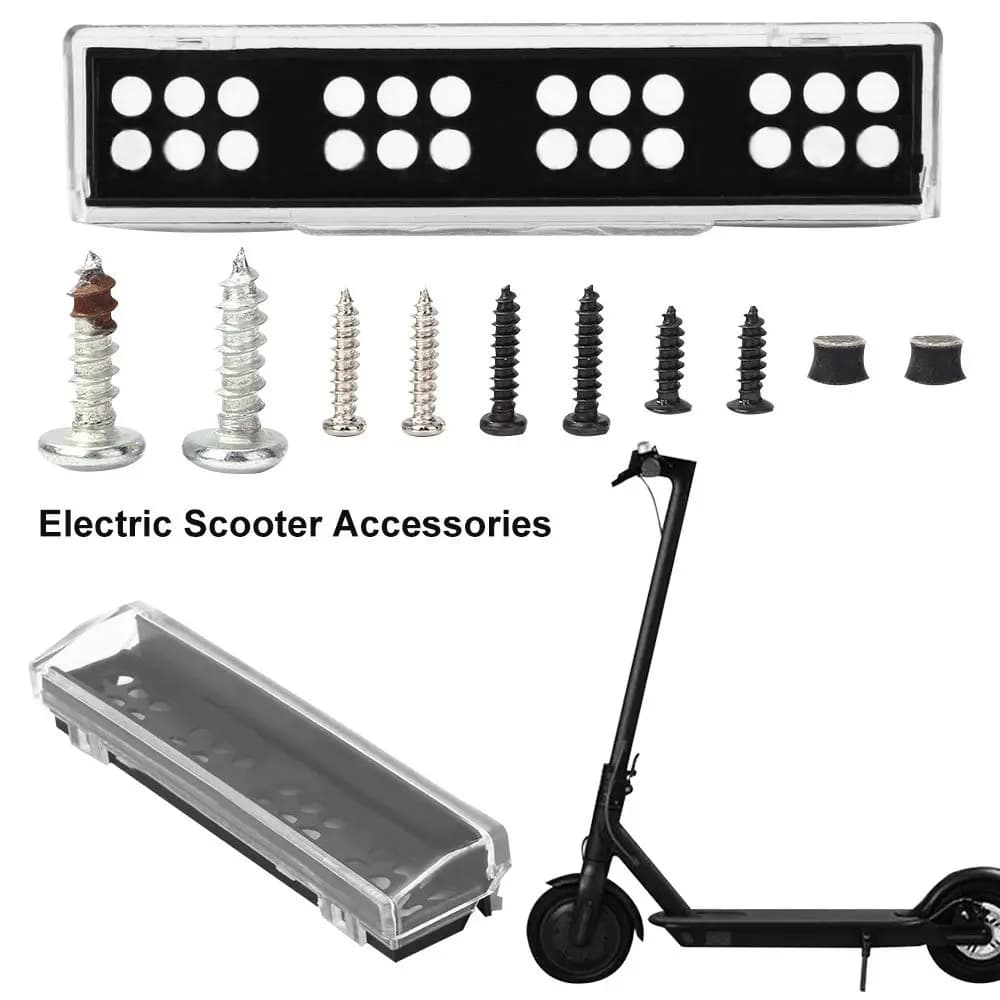 Coperture protettive in plastica per fari anteriori, copertura per lampada anteriore, accessori per scooter elettrici per KUGOO S1 S2 S3