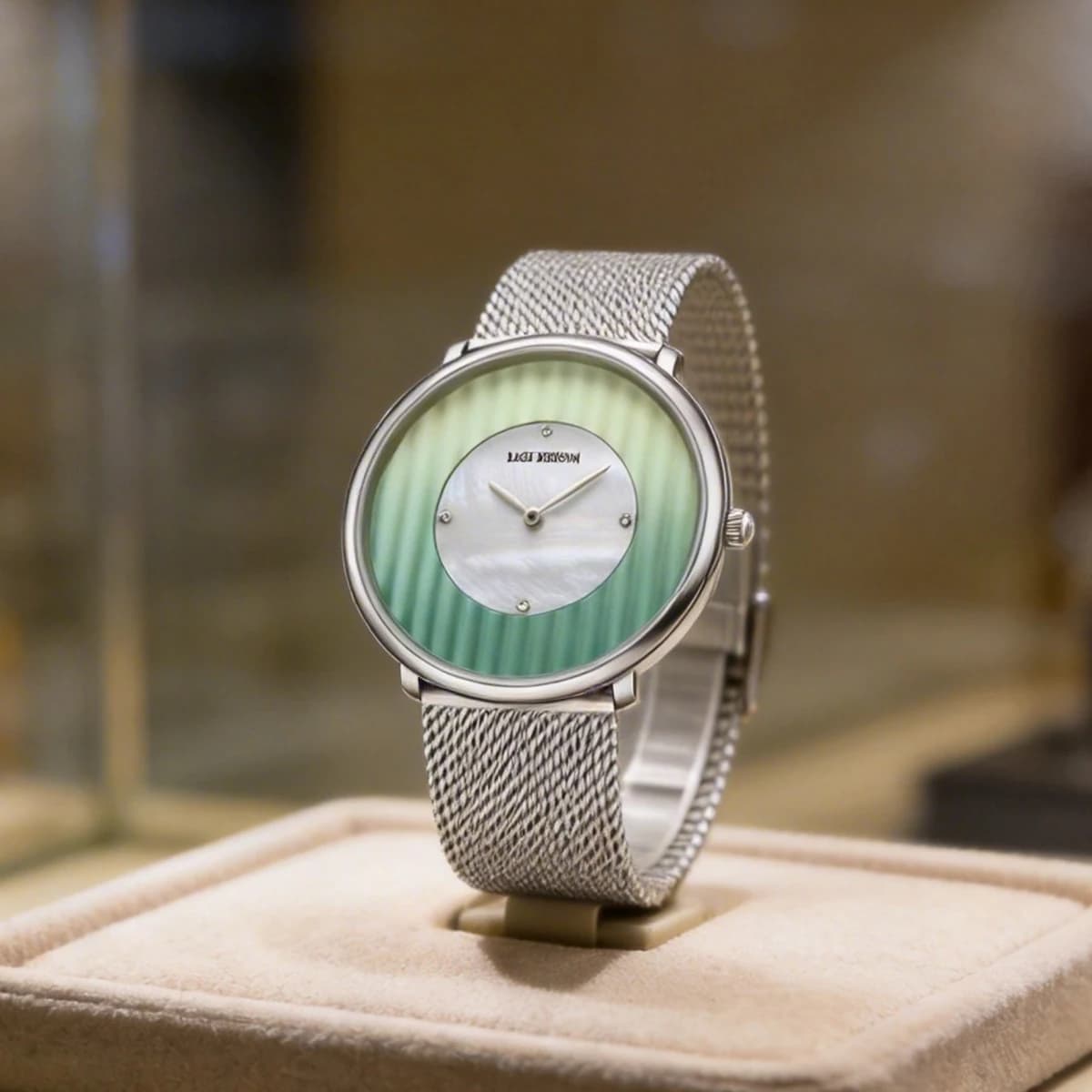 LIGE New Unique Women's Watch, Fashion Casual, Colorful Dial Singing, Quartz Wrist Watch, Simple, Ultra Slim, Stainless Steel, Special Men's Watches