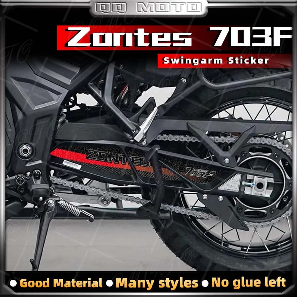 Per ZONTES 703F 2024 ZT703F F703 703 F Adventure Moto Smerigliato Forcellone Adesivo Della Protezione Decalcomanie Accessori Impermeabile