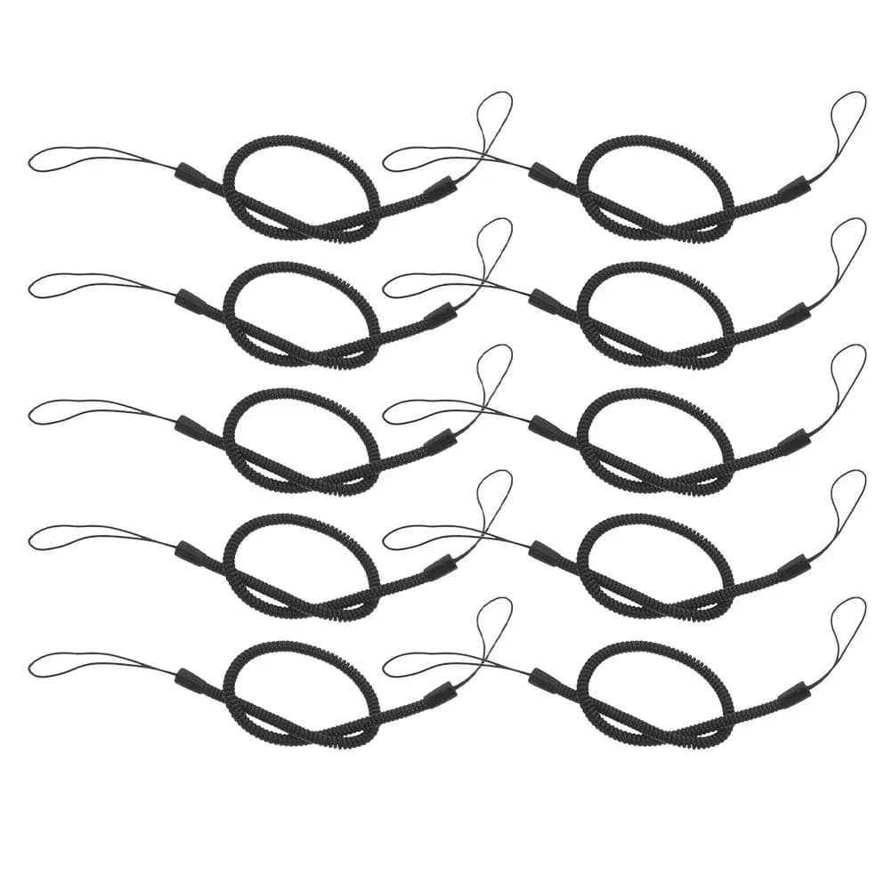 10 Pezzi Cordino a Molla Retrattile per Penna Stilo, Tablet Touchscreen, Strumenti da Disegno, Organizzatore da Scrivania Elastico Anti-Smarrimento