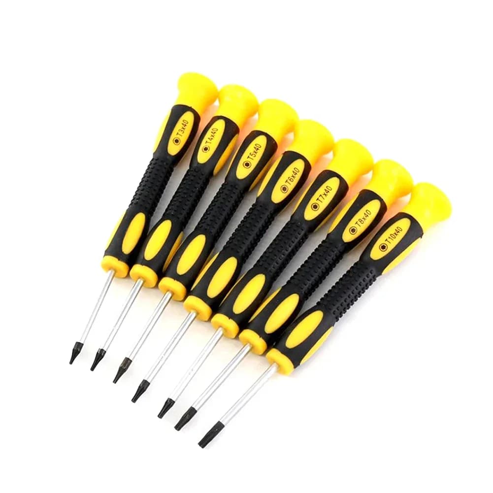 1Set Cacciavite Torx T3 T4 T5 T6 T7 T8 T10 Cacciavite Per Smontare Console di Gioco 360 PS3 PS4 Maniglia Strumento di Rimozione Utensili A Mano