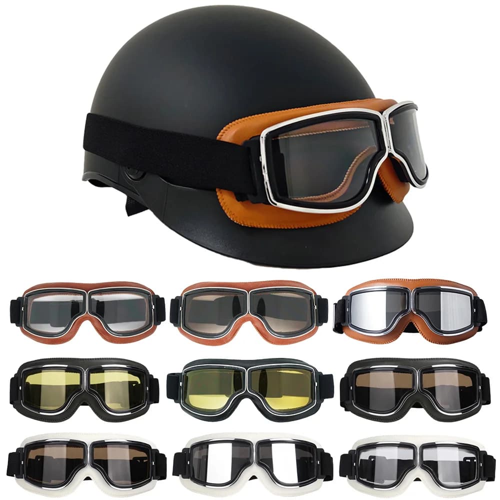 Adjustable Elastic Webbing Ski Goggles For Backcountry Skiing Snowboarding Dirt Bike Off‑Road For Men Women Wind‑Dust Proof