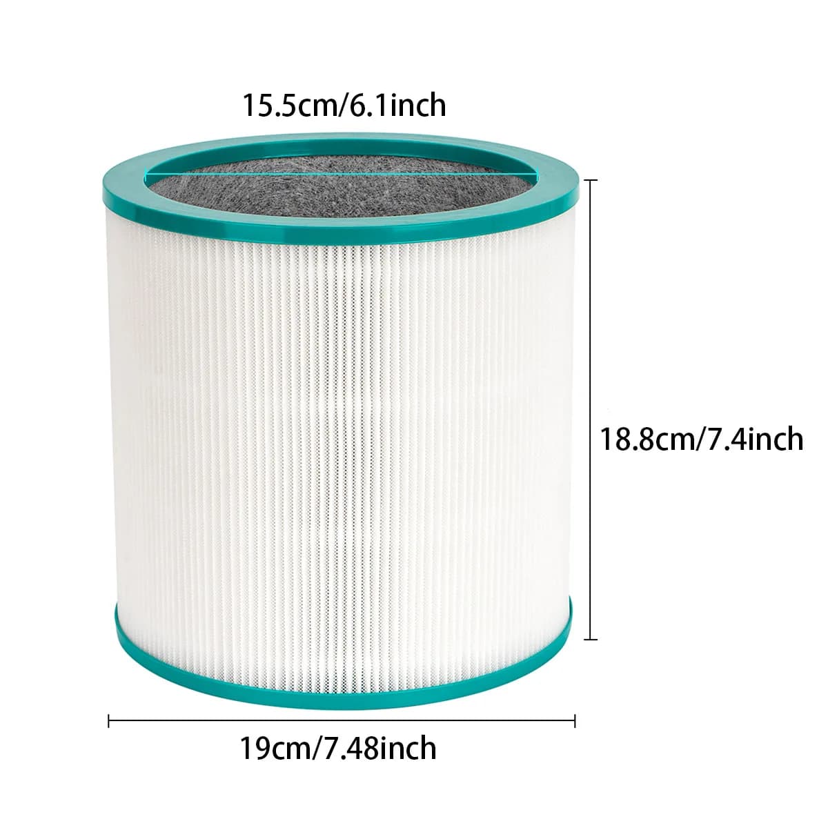 Replacement Air Filter Accessories part Compatible with Dyson TP00 TP01 TP02 TP03 AM11 BP01 Models Air Purifier Filter