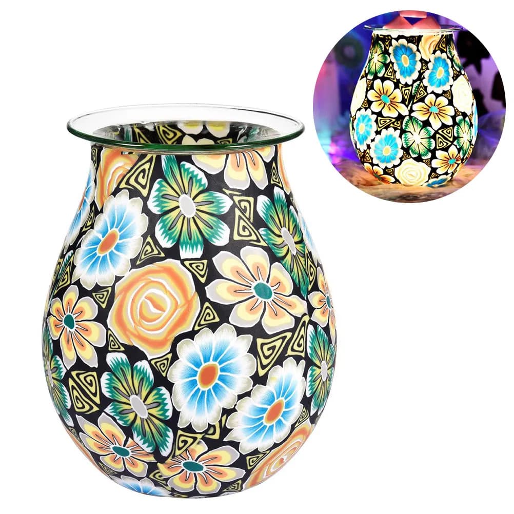 Lampada Riscaldante per Aromaterapia, Lampada da Tavolo Decorativa per Camera da Letto