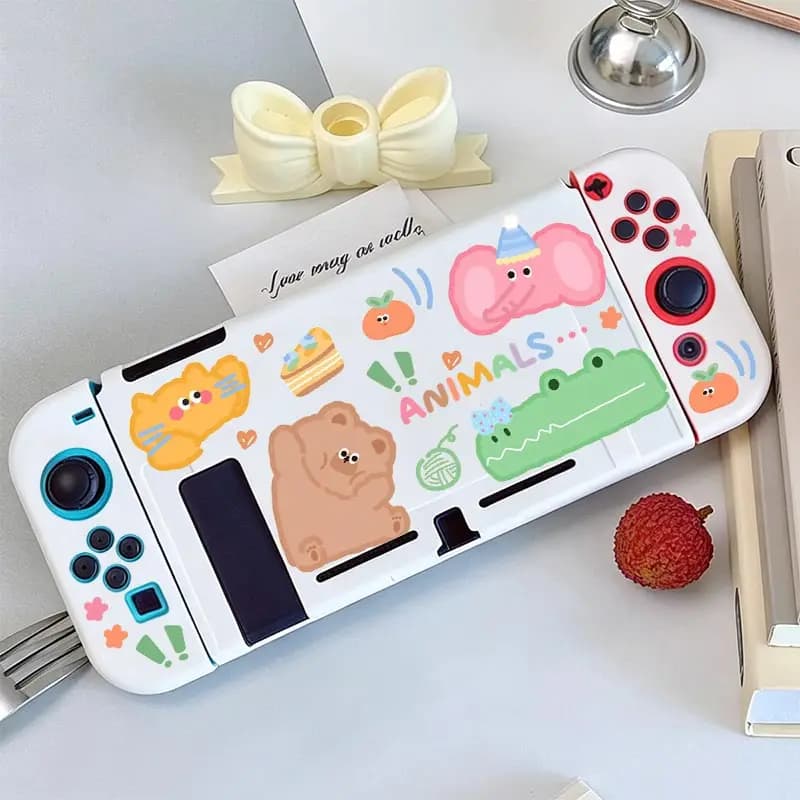 Split-type protective case Comfortable Grip Easy To Install for Nintendo Switch NS Sweat Slip-Resistant Controller Case
