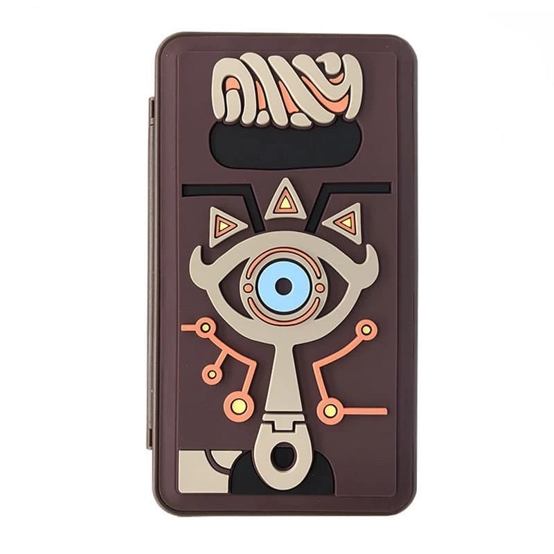 Per Sheikah Slate Style 24 IN 1 Switch Custodia per carte da gioco Modello 3D Scatola di immagazzinaggio per NS Switch OLED Lite Protezione della cartuccia di gioco