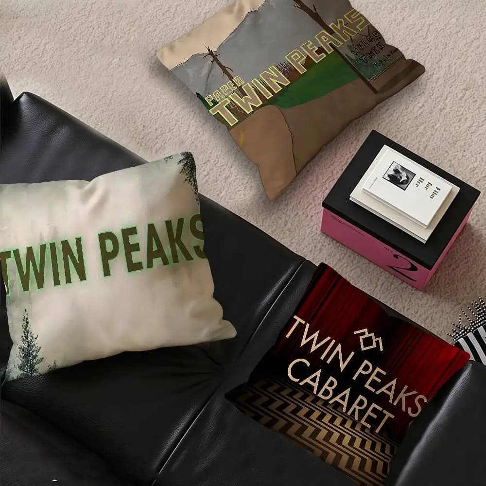 Thriller T-Twin TV P-Peaks Pillow Cover for Bedroom Room and Living Room Sofa Decorative Cushion Cover