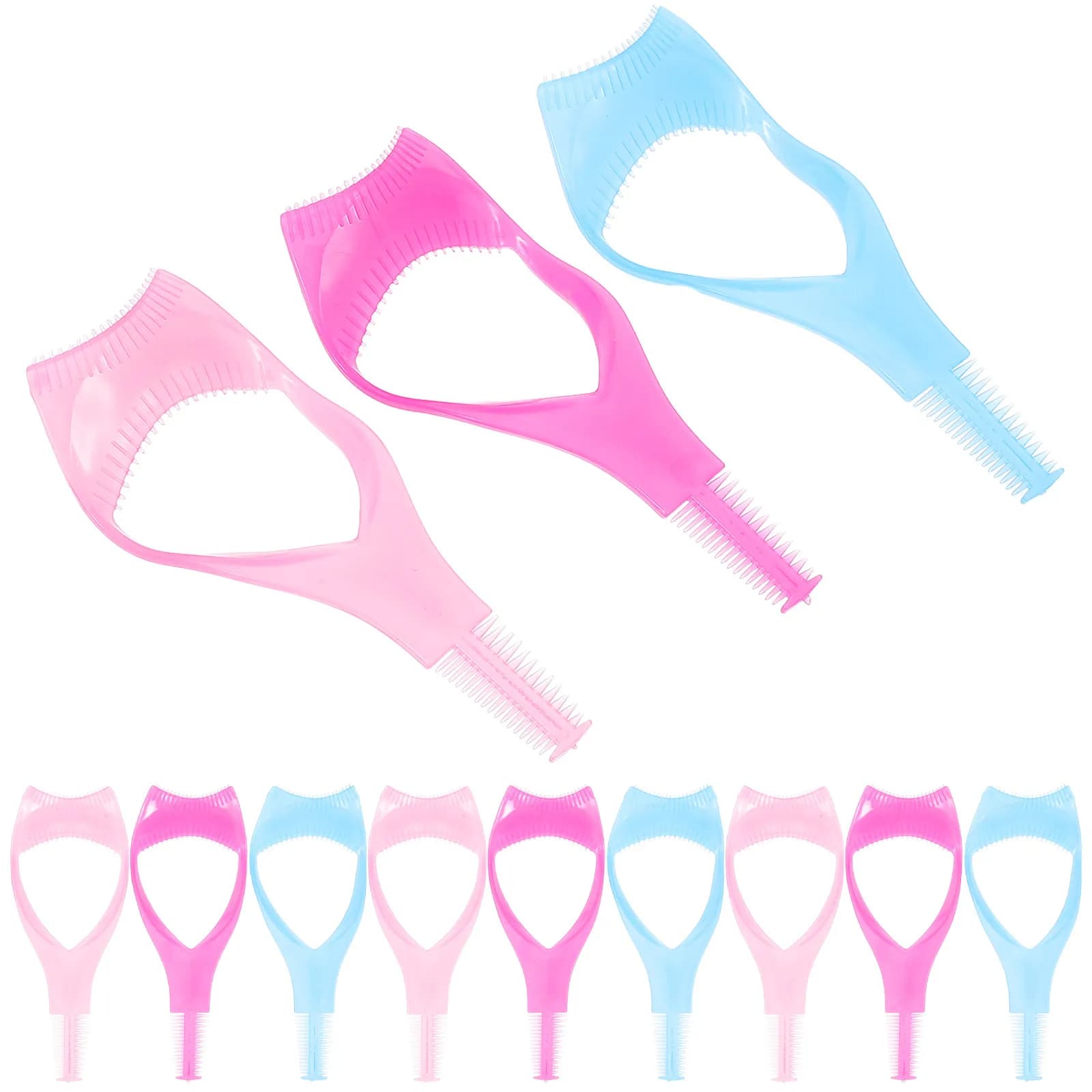 12 Pezzi Cuscinetti per Lash Lift, Scudi per Mascara Effetto Lifting, Accessori e Strumenti per Ciglia, Applicatore Guida e Morsetto per Applicazione Ciglia Finte