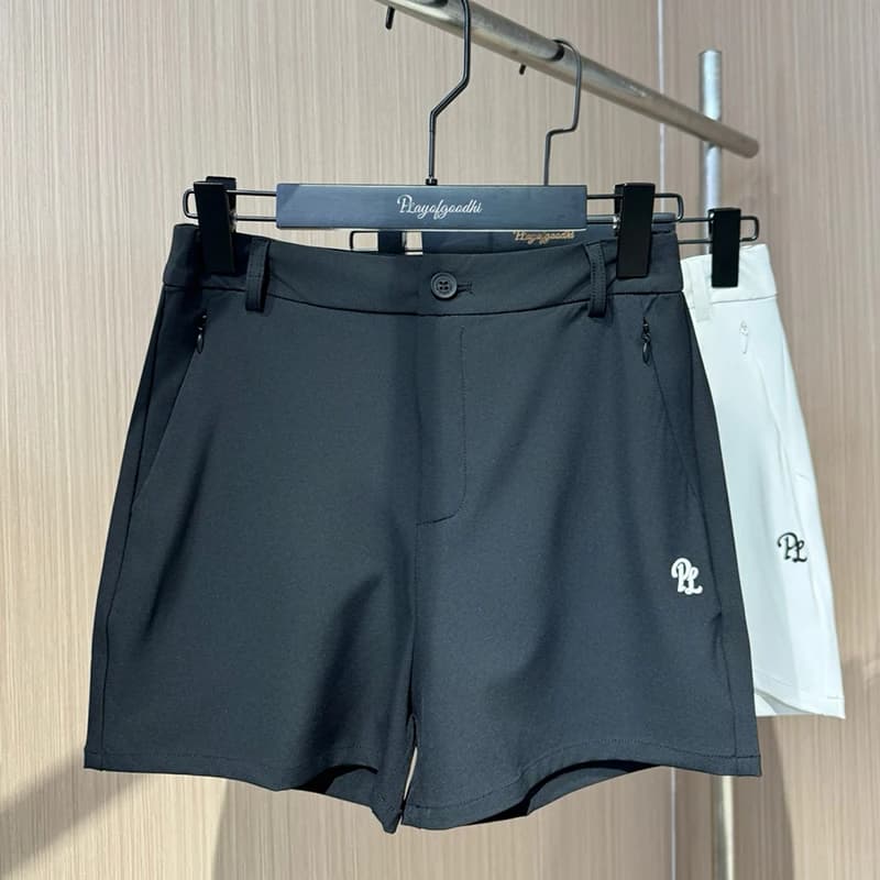 PL Pantaloncini da golf sportivi per il tempo libero Pantaloncini estivi a vita alta solidi da donna Pantaloni sottili da tennis traspiranti ad asciugatura rapida XS-XL