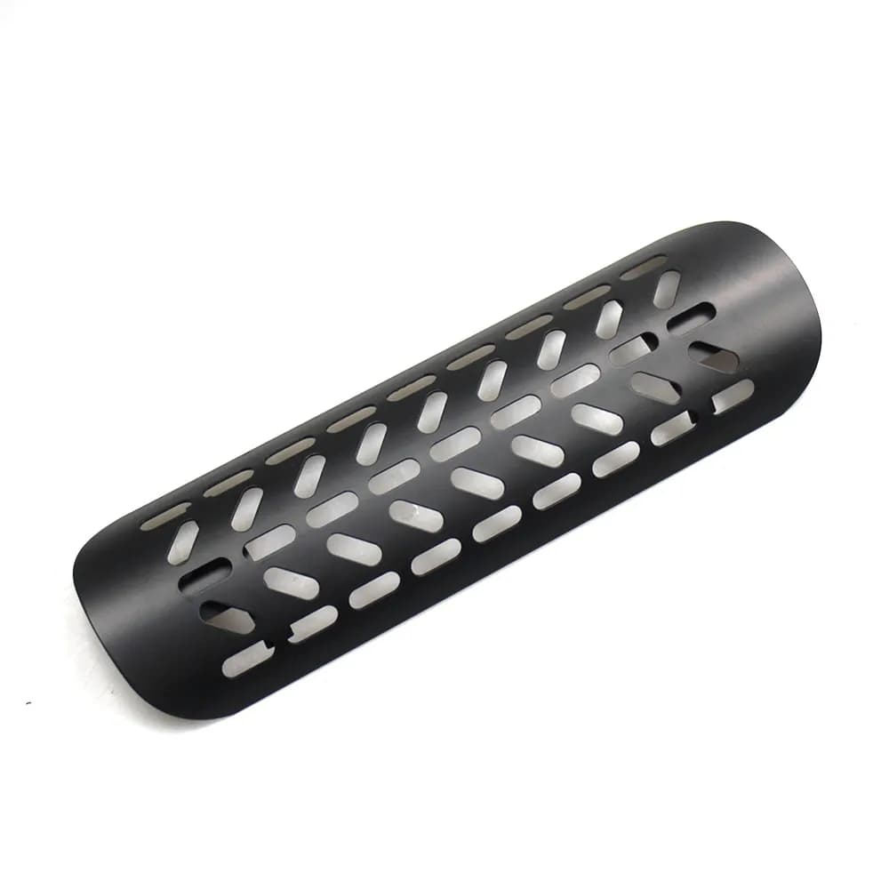 Copri scudo termico universale per tubo di scarico Protezione per tallone Moto Dirt bike per Cruiser Chopper Cafe Racer