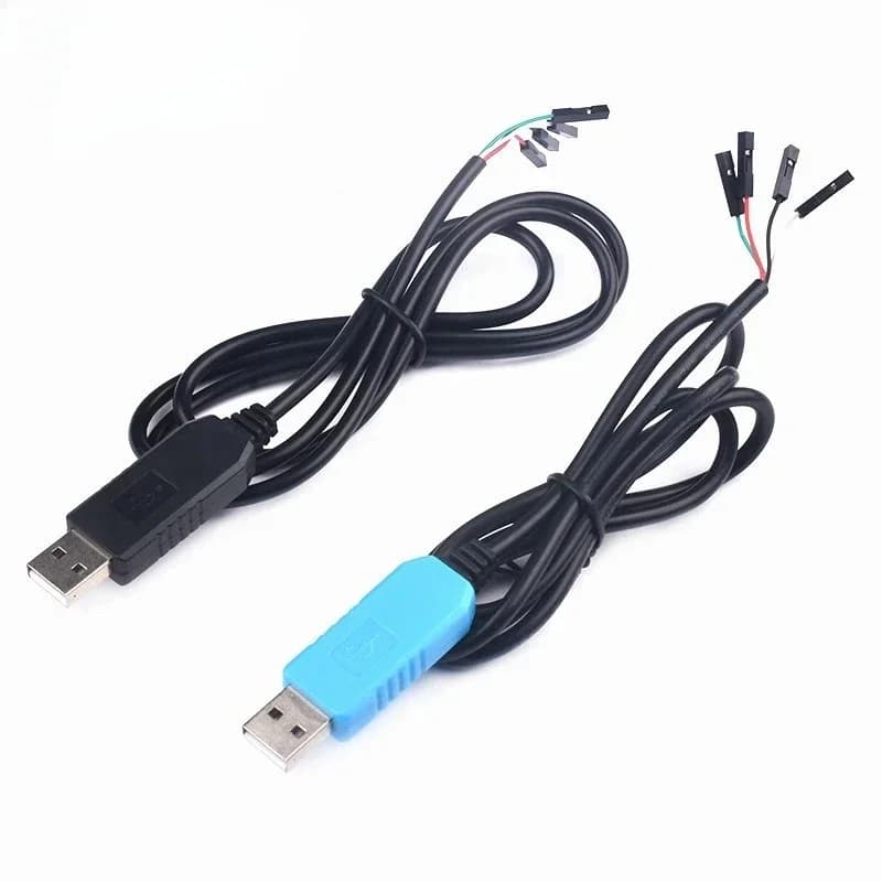 10PCS PL2303 PL2303HX/PL2303TA USB to RS232 TTL converter module with dust cover for arduino download cable