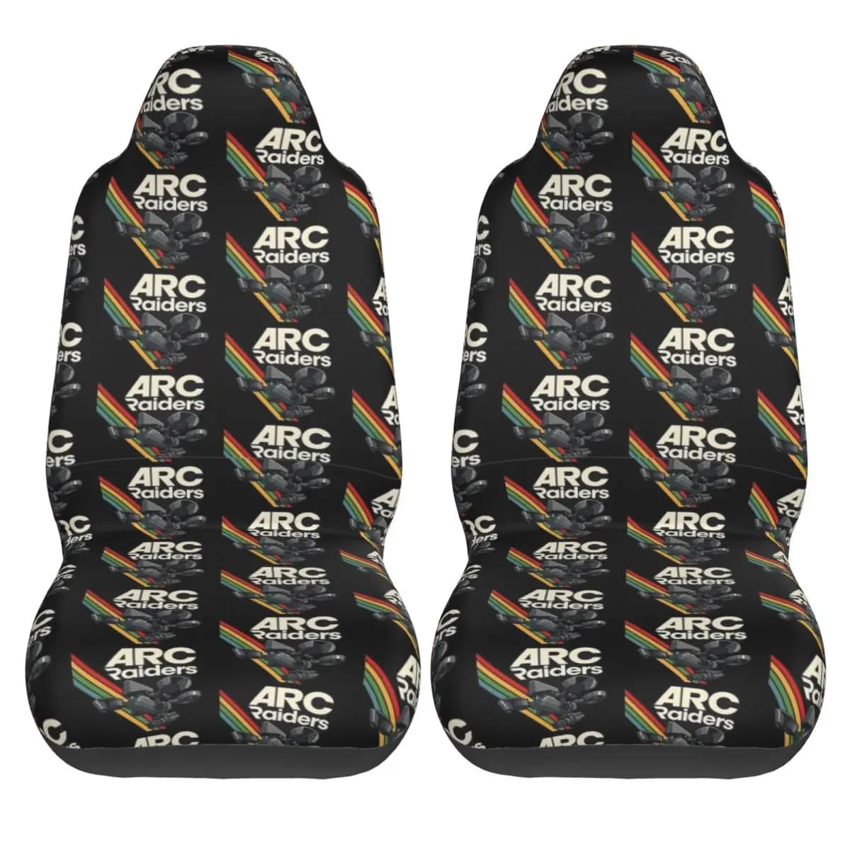 Arc Raiders Car Seat Covers Premium Interior Seat Covers for Cars Two Piece Polyester Protective Covers