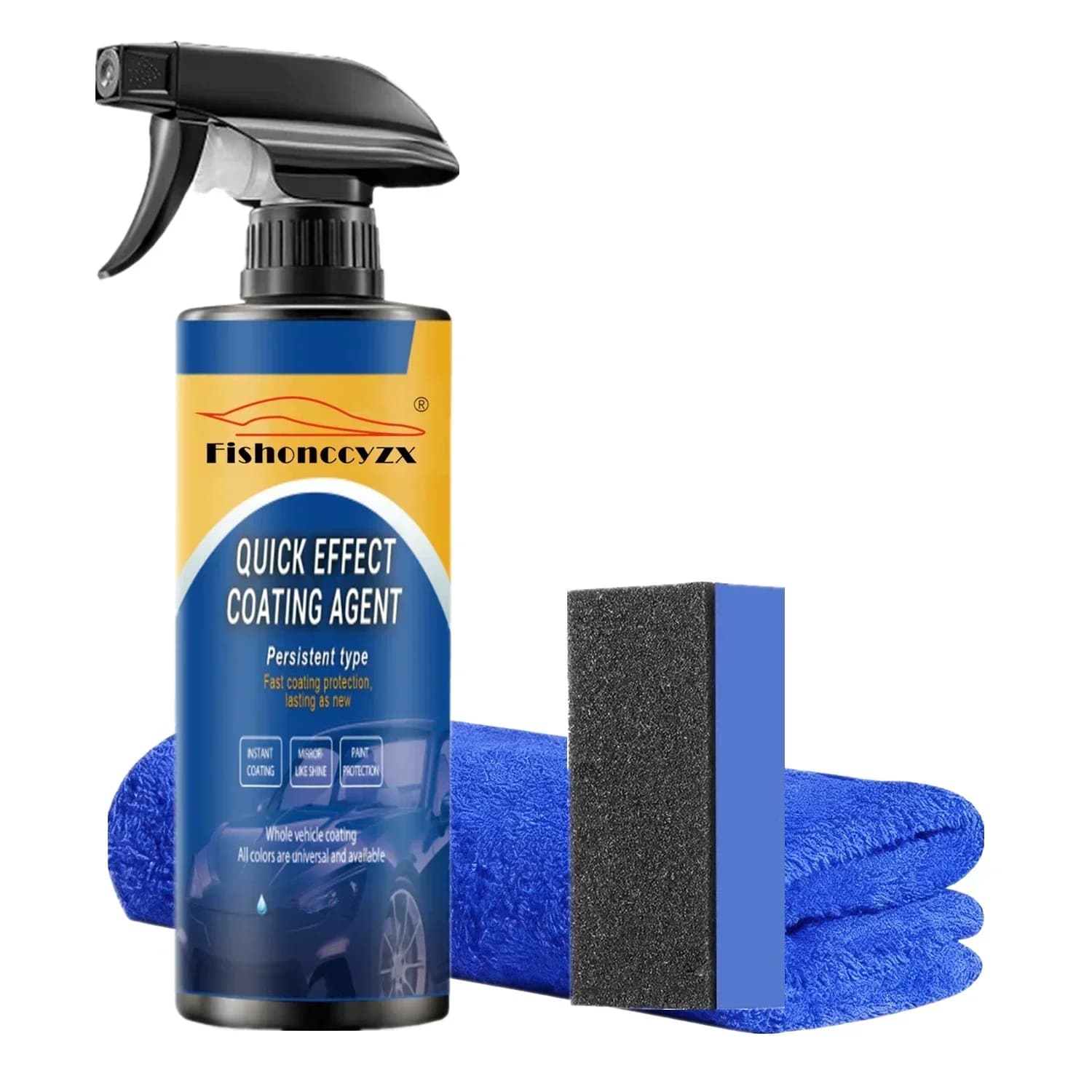 Car Coating Spray Quick Effect Agent Spray Quickly Coat Car Scratch Wax Polish Waterless Wash Oil Film Emulsion Glass