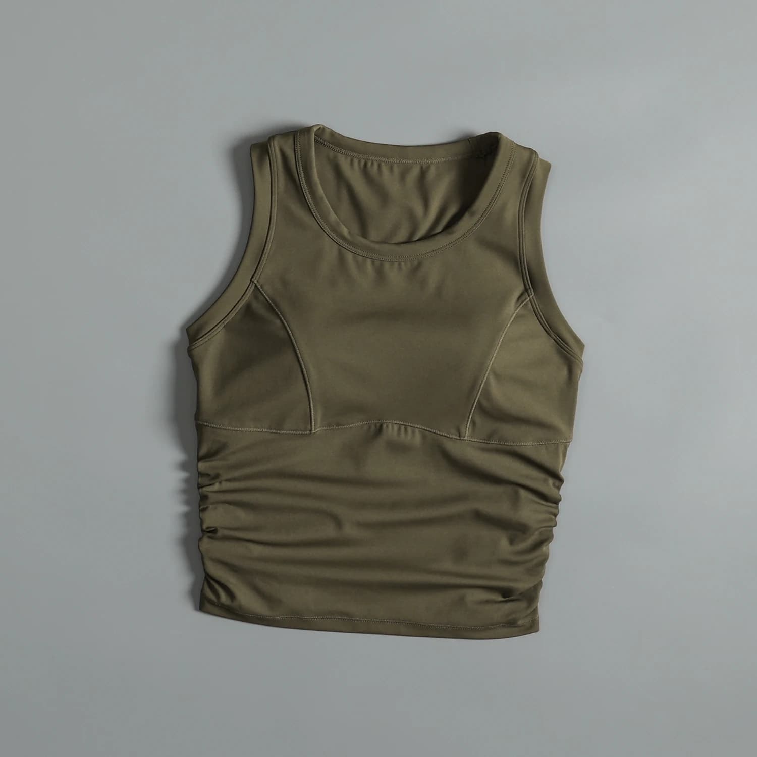 High-end integrated sports vest for women shock-proof running yoga underwear Pilates training fitness clothing tops summer