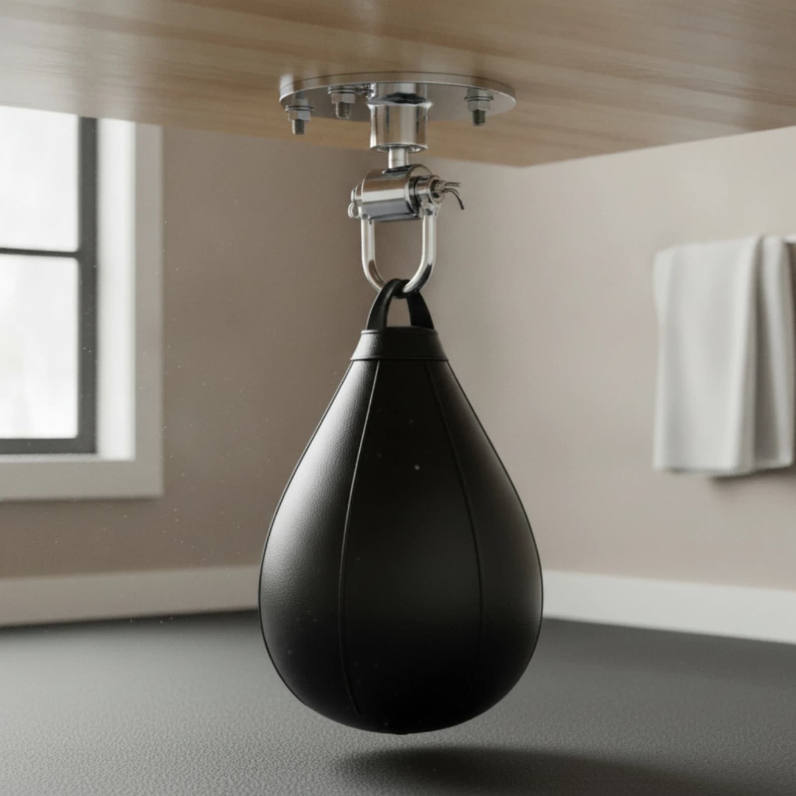 Punching Bag Mount Mount Easy Installation Swivel Hanger Swivel Hook with Ceiling Mount Quiet Swing Hook Pre-Drilled for Boxers