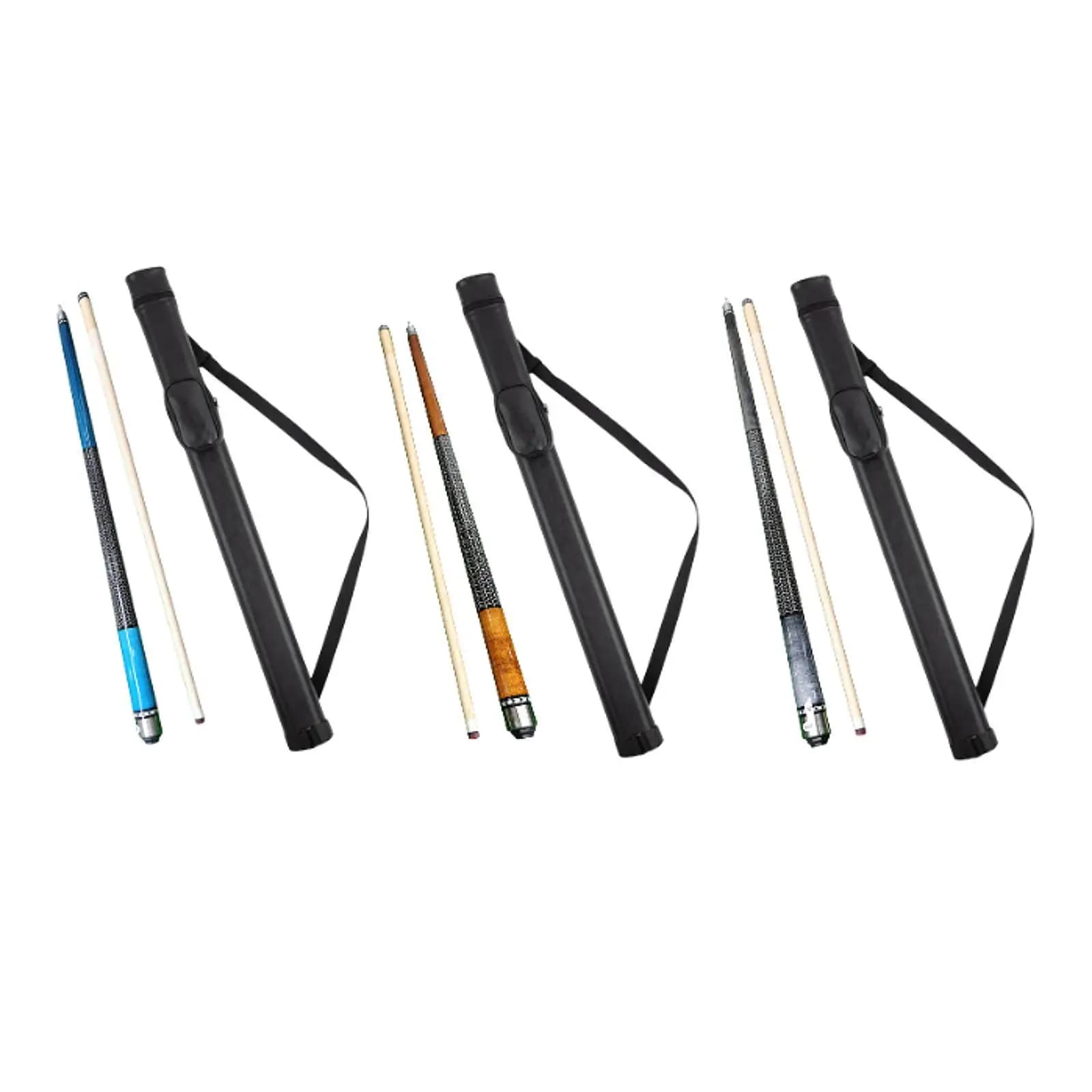 High Quality Wood Pool Cue Stick 147cm 13mm Tip Detachable Rod Set for Billiard Home Game Bar Use